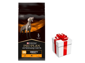 PURINA Veterinary PVD OM Nutukimo valdymas 12kg + Staigmena Šunui