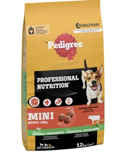 PEDIGREE sausas maistas mažų veislių šunims su jautiena ir daržovėmis 12 kg
