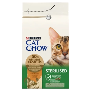 PURINA Cat Chow sterilizuotas maistas su kalakutiena 1,5kg