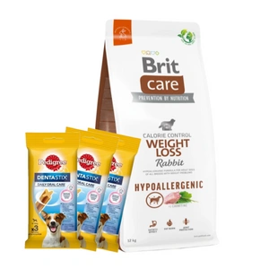BRIT CARE  Weight Loss Rabbit 12kg + 3xDentaStix NEMOKAMAI
