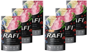 DOLINA NOTECI Rafi su jautienos skrandžiais ir kiaulienos kumpiu 6x500g