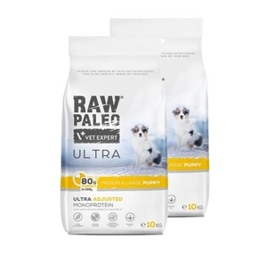 Vetexpert RAW PALEO ULTRA TURKEY PUPPY MEDIUM/ LARGE 2x10KG