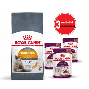ROYAL CANIN Hair&Skin Care 10 kg + 3 paketėliai šlapio maisto NEMOKAMAI!!!