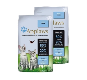 Applaws Kitten Chicken sausas kačiukų maistas 2x7,5kg