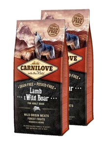 Carnilove Lamb & Wild Boar for Adult 2x12kg