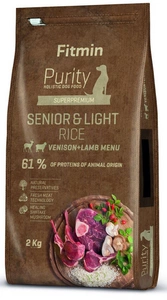 Fitmin purity rice senior&amp;light elniena ir ėriena 2kg