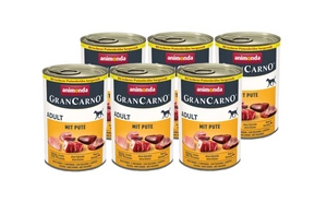 ANIMONDA GranCarno suaugusių šunų skonis: kalakutiena 6x400g