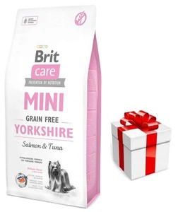 BRIT CARE Mini Grain-Free Yorkshire 2kg + STAIGMENA ŠUNUI