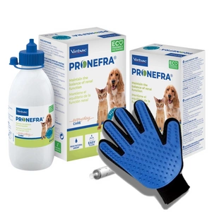 Virbac Pronefra 180ml + priežiūros pirštinė