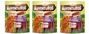 ADVENTUROS Žvėrienos skonio juostelės 3x90g