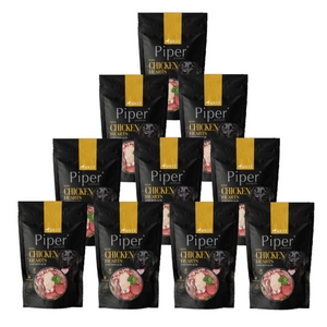 DOLINA NOTECI Piper šunims su vištienos širdelėmis ir špinatais 10x500g