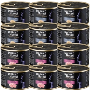 DOLINA NOTECI Premium Sterilised katėms SKONIŲ MIŠINYS 12x185g