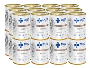 ENZO VET Žarnyno dieta šunims su ėriena 24x400g