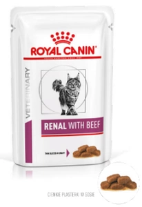 ROYAL CANIN ROYAL CANIN Renal su jautiena 12x85g paketėlis