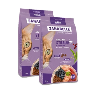 BOSCH Sanabelle Adult Ostrich 2x8kg