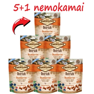 Carnilove Crunchy Snack, stručio ir gervuogių 200 g 5+1 nemokamai