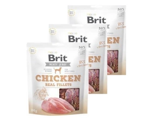 BRIT Jerky Snack Chicken Fillets 3x200g