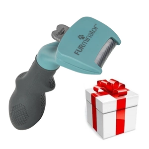 FURMINATOR ilgaplaukėms katėms - mažas + Staigmena katei