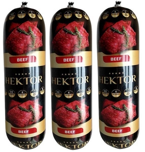 Premium Hektor šunų ėdalo batonėlis su jautiena 3x900g