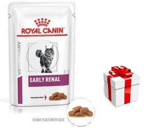 ROYAL CANIN Cat Early Renal 12x85g  paketėlis  + STAIGMENA KATEI