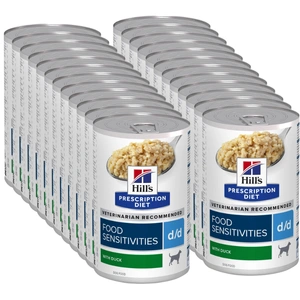 HILL'S PD Prescription Diet Canine d/d Duck 24x370g