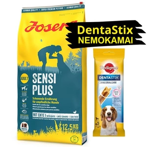 JOSERA SensiPlus 12,5kg + DentaStix NEMOKAMAI