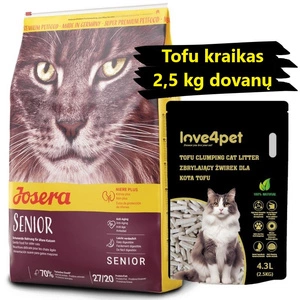 JOSERA Senior 10kg + Tofu kraikas 2,5 kg dovanų