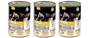 PetRepublic vištienos monoproteinų ėdalas šunims, gabalėliai padaže 3x400g