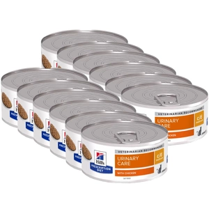 HILL'S PD Prescription Diet Feline c/d Multicare su Vištiena 12x156g
