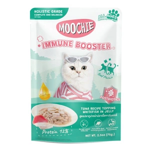 MOOCHIE Imuninės sistemos stiprinimo tunų receptas su balta žuvimi želė (imuninės sistemos stiprinimas) 70 g