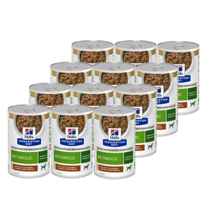 HILL'S PD Prescription Diet Metabolic Canine Stews 12x354 g – skardinė