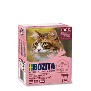 BOZITA Cat Kapota jautiena drebučiuose 370g