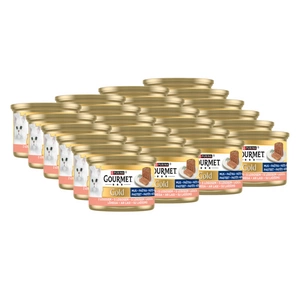 Purina Gourmet Gold putėsiai su lašiša 24x85g