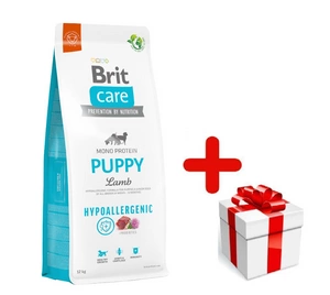 BRIT CARE Hypoallergenic Puppy Lamb 12kg + STAIGMENA ŠUNUI