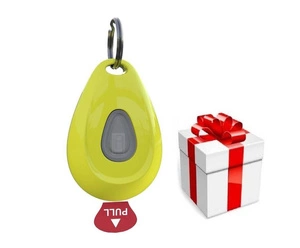 Inmoless ultragarsinis repelentas nuo blusų ir erkių naminiams gyvūnams "Inmoless Pet" - Geltonas  + STAIGMENA ŠUNUI