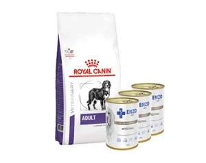 ROYAL CANIN Adult Large Dog 13kg + ENZO VET Žarnyno dieta šunims su ėriena 3x400g