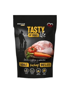 Tasty Dogs Life kalakutienos želė patiekalas 500g