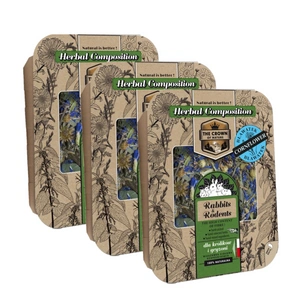 Korona Natury Jūrų kiaulytės maistas Žolelių mišinys su rugiagėlių žiedais 3x70 g