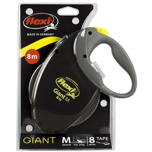 FLEXI Giant M diržas 8 m iki 25 kg - juodas