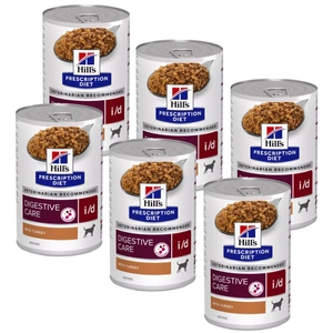 HILL'S PD Prescription Diet Canine i/d 6x360g - skardinė.