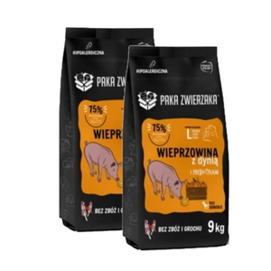Paka Zwierzaka - Septintas dangus - Kiauliena su moliūgais L 2x9kg