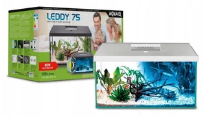 AQUAEL Leddy 75 Day&Night - akvariumo rinkinys 2.0 baltas
