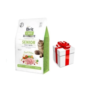 BRIT Care Cat Grain-Free Senior Weight Control 400g + Staigmena katei
