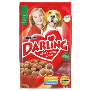 PURINA Darling su gardžiu jautienos ir vištienos mišiniu 10 kg