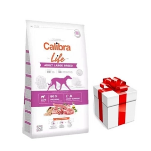 Calibra Dog Life Adult Large Breed Lamb 12kg + Staigmena Šunui