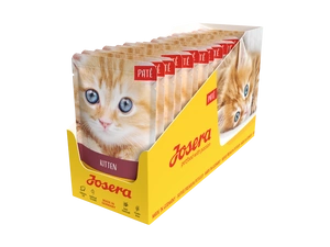 JOSERA Paštetas "Kitten" su lašišų aliejumi 16x85g