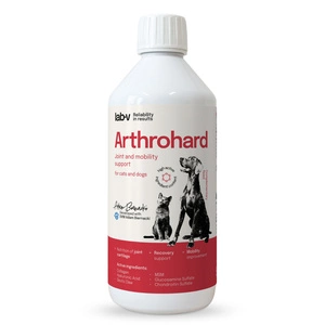 LAB-V Arthrohard 500ml Sąnarių paramos formulė šunims ir katėms