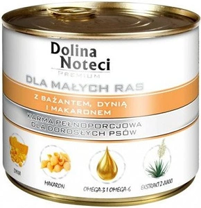Dolina Noteci PREMIUM su fazanais, moliūgais ir makaronais mažų veislių šunims 185 g