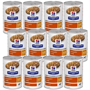 HILL'S PD Prescription Diet Canine c/d 12x370g - skardinė