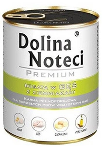 DOLINA NOTECI Premium su žąsiena ir bulvėmis 800g x6